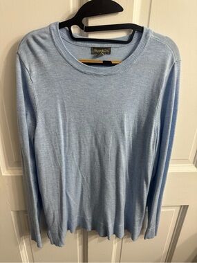 Style & Co. Men's Sky Blue Crewneck Sweater